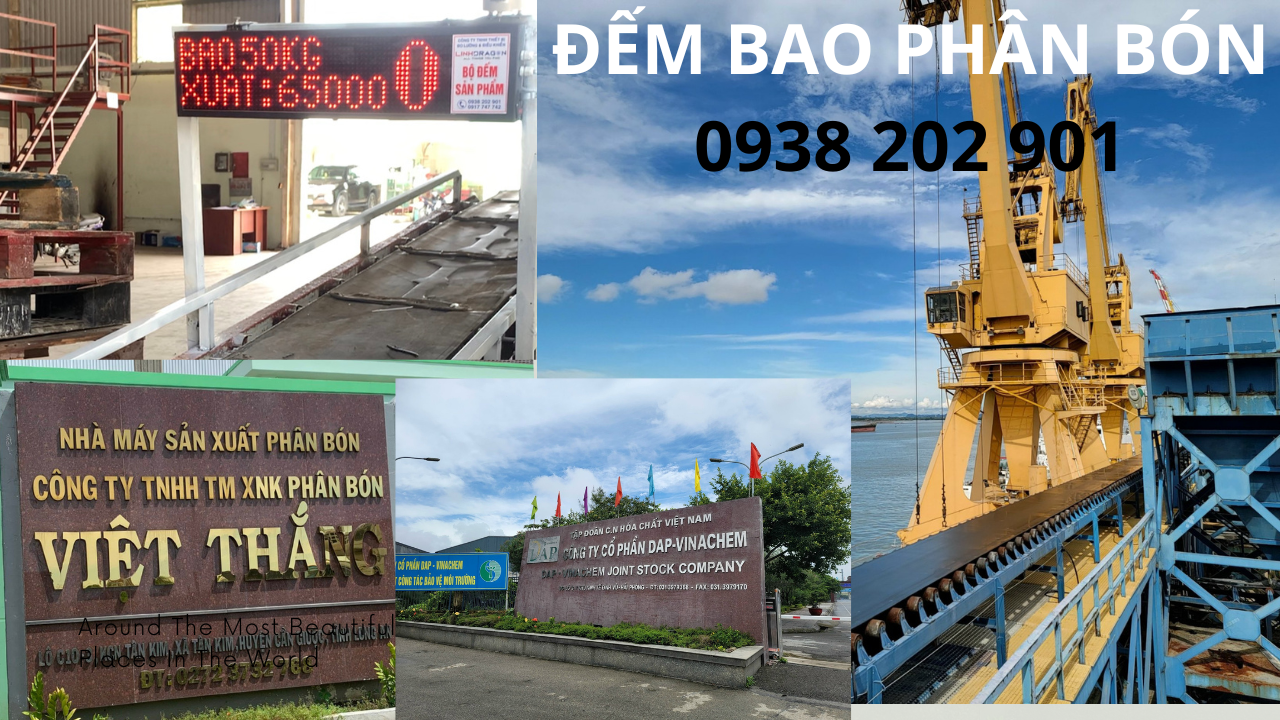 máy đếm bao phân bón